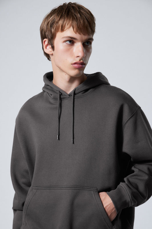 Charcoal Hoodie Heavy Fleeced