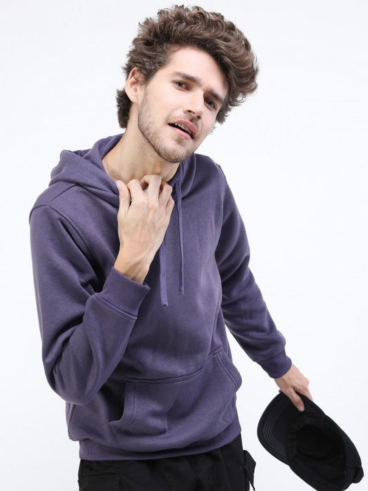 Challenge Purple Pullover Hoodied Sweat