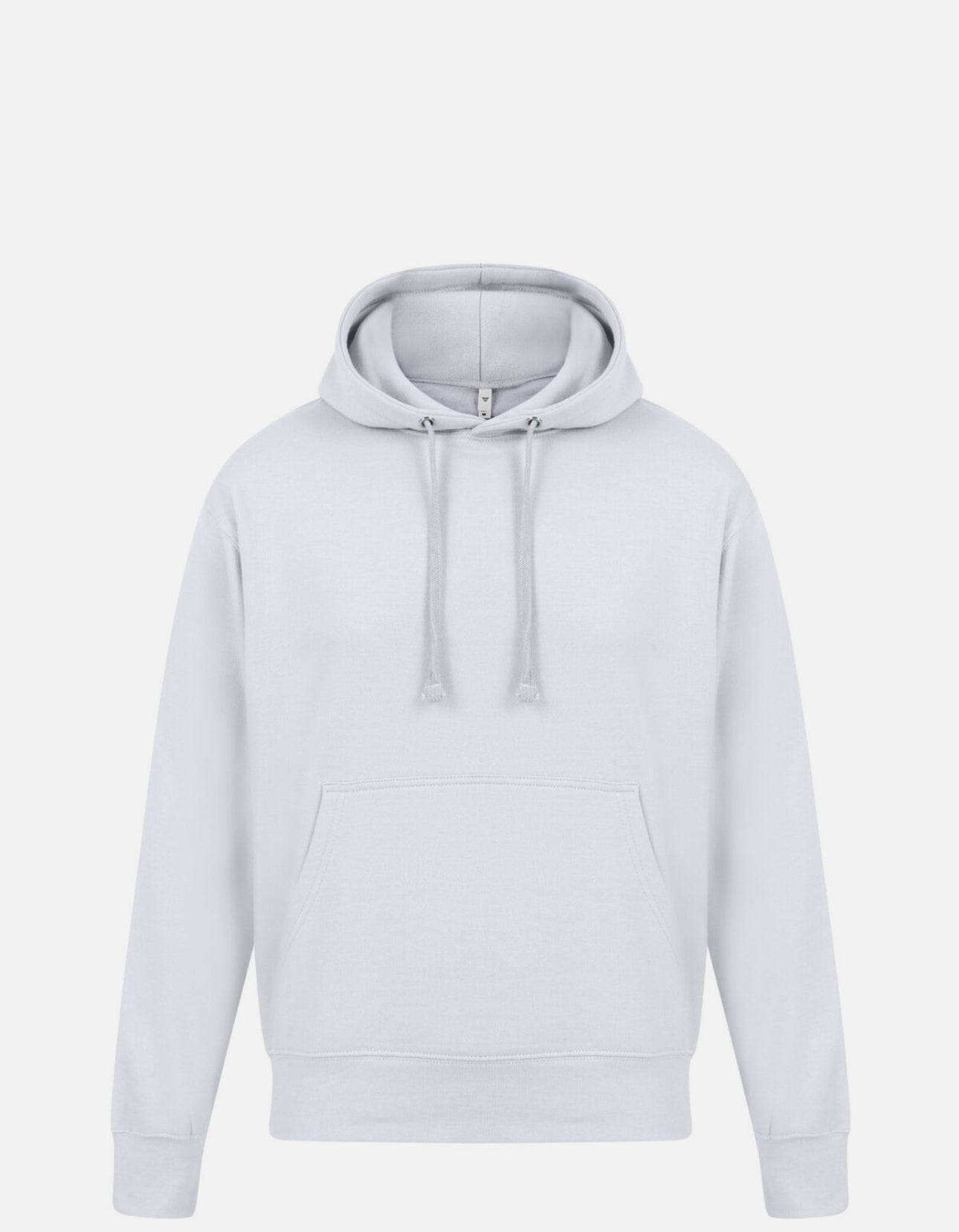 White Hoodie Fleeced