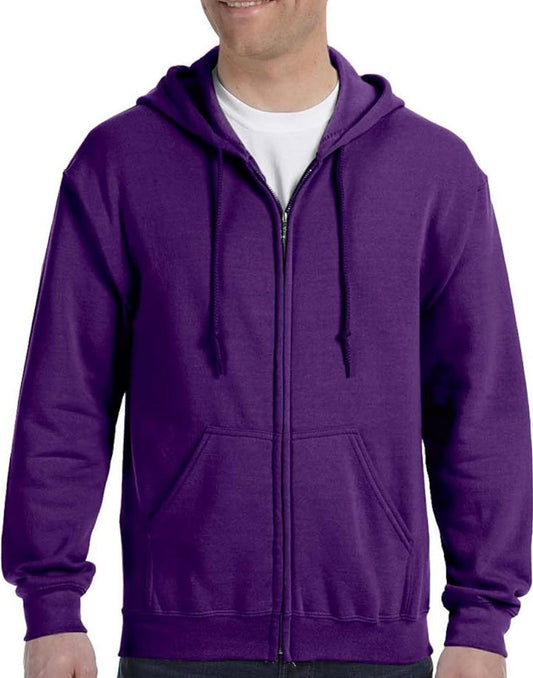 Purple Zipper Hoodie (Unisex)