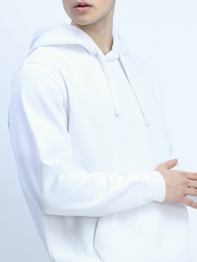 Challenge White Pullover Hoodied Sweat