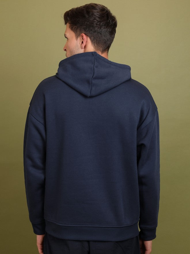 Navy Pullover hoodied Sweat