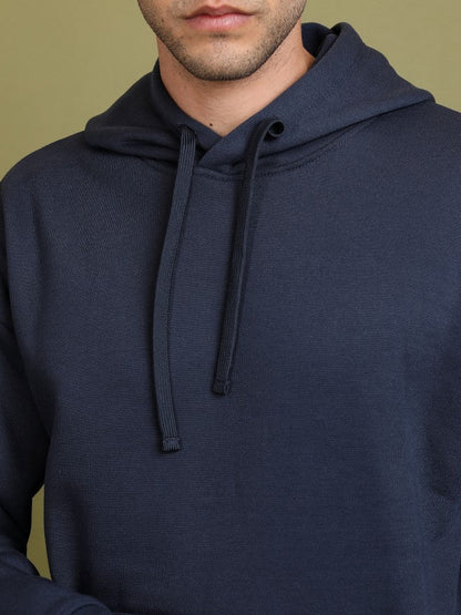 Navy Pullover hoodied Sweat