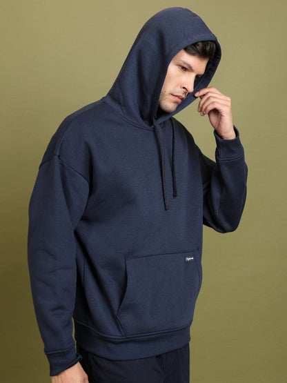 Navy Pullover hoodied Sweat