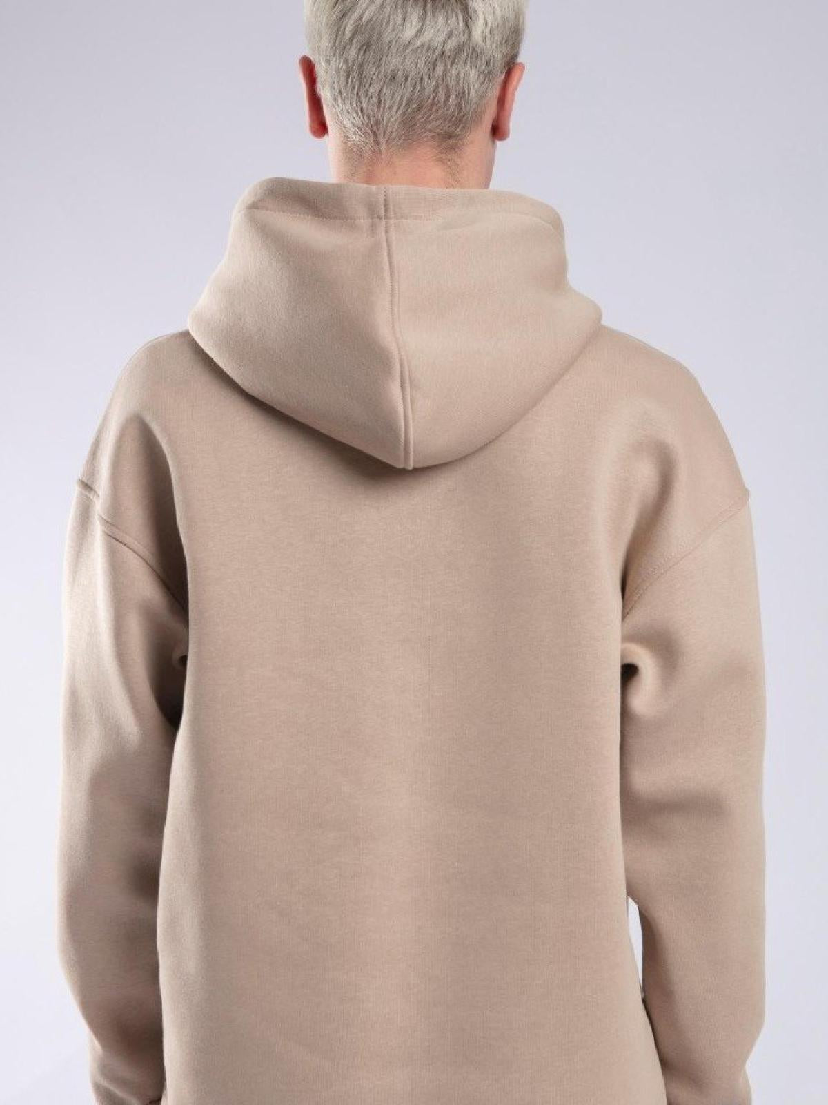 Biege Hoddied Pullover Premium