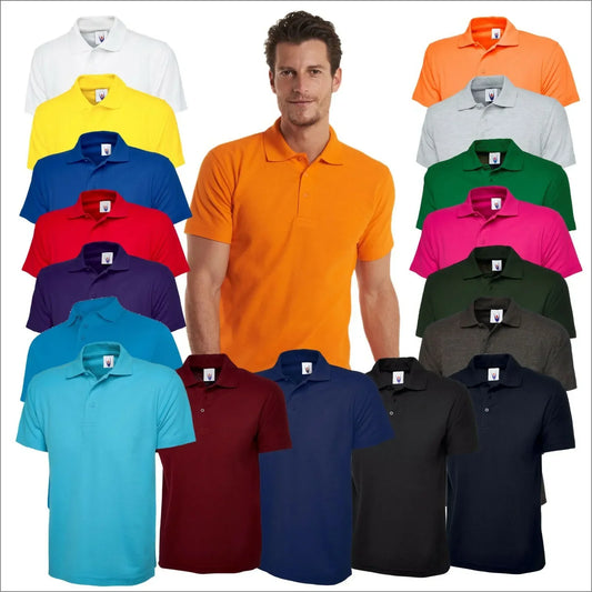 Premium Cotton Polo Shirts Plain