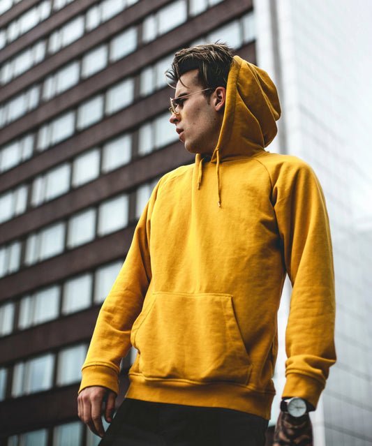 Yellow Pullover Hoodie Cotton